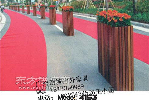 廣州市花槽 諧誠戶外家具 木質(zhì)花槽公司圖片