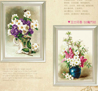 鐘愛(ài)一生ZM403鉆石十字繡現(xiàn)代簡(jiǎn)約花卉花