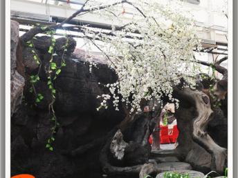 圖 供應(yīng)仿真桃花樹仿真桃花樹廠家 廣州鮮花綠植